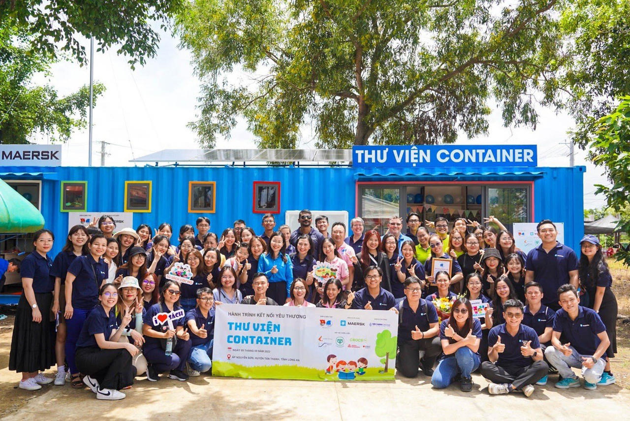C.P Việt Nam: Đối tác vàng dự án Thư viện container