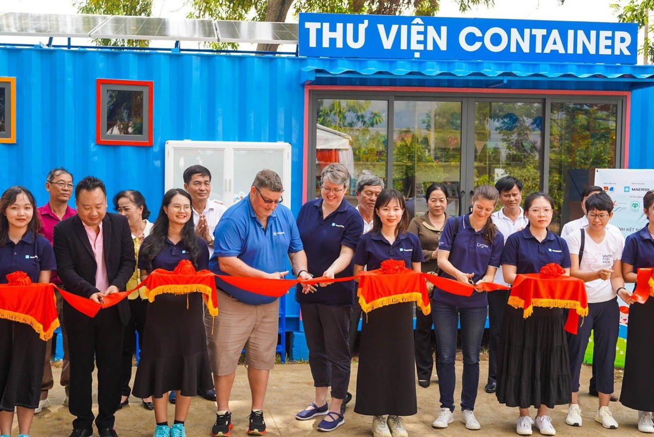 C.P Việt Nam: Đối tác vàng dự án Thư viện container
