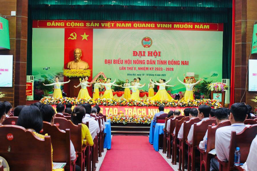 Khai mạc Đại hội đại biểu Hội Nông dân tỉnh Đồng Nai