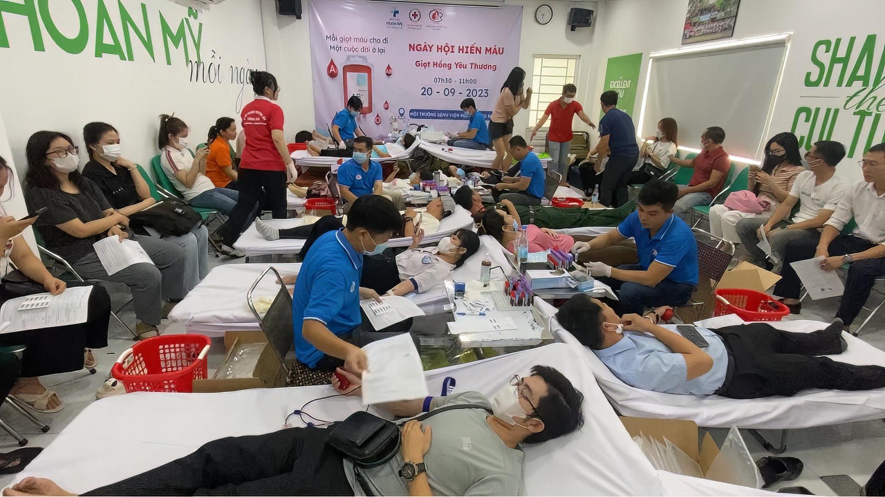 Bệnh viện Hoàn Mỹ ITO Đồng Nai tổ chức chương trình 'Giọt hồng yêu thương'