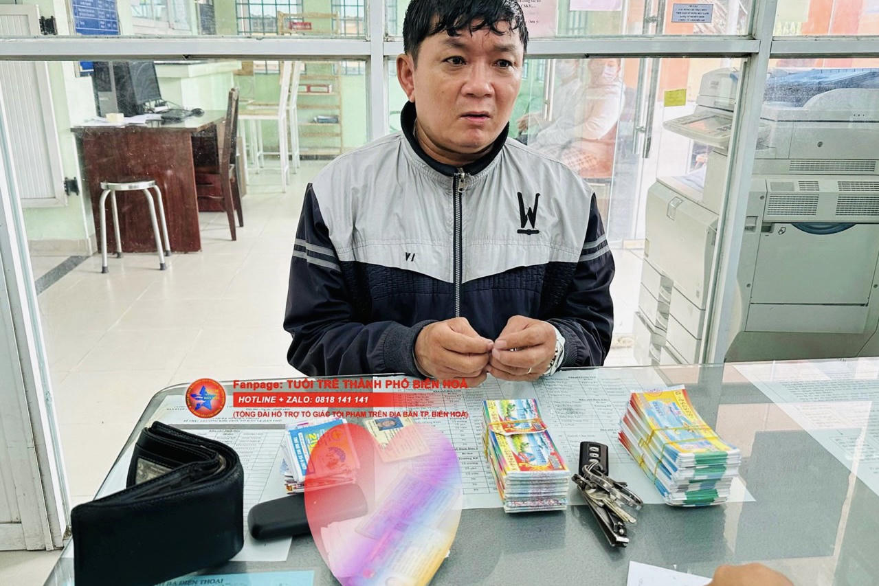 Đã bắt đối tượng lừa đảo tráo vé số của phụ nữ khuyết tật tại Đồng Nai