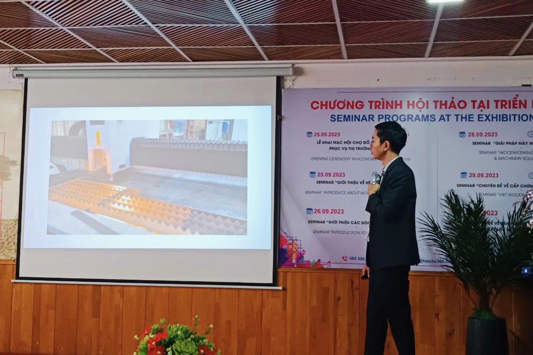 Giải pháp máy công nghệ hiện đại trong sản xuất chế biến gỗ