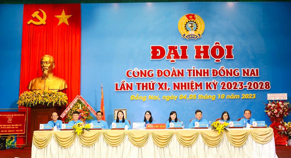 Khai mạc phiên thứ nhất Đại hội Công đoàn tỉnh Đồng Nai