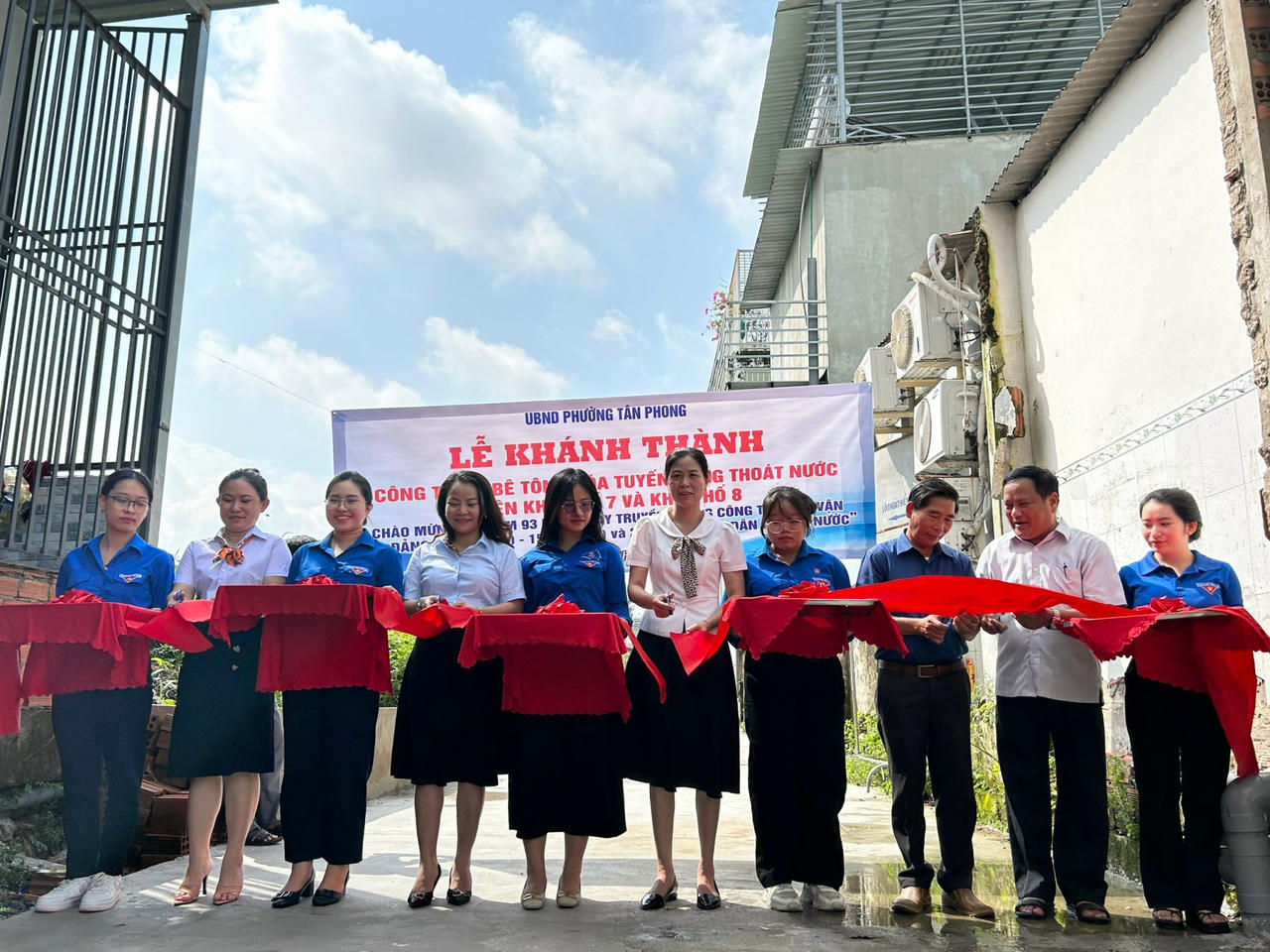 Khánh thành tuyến đường xã hội hoá trị giá 750 triệu đồng