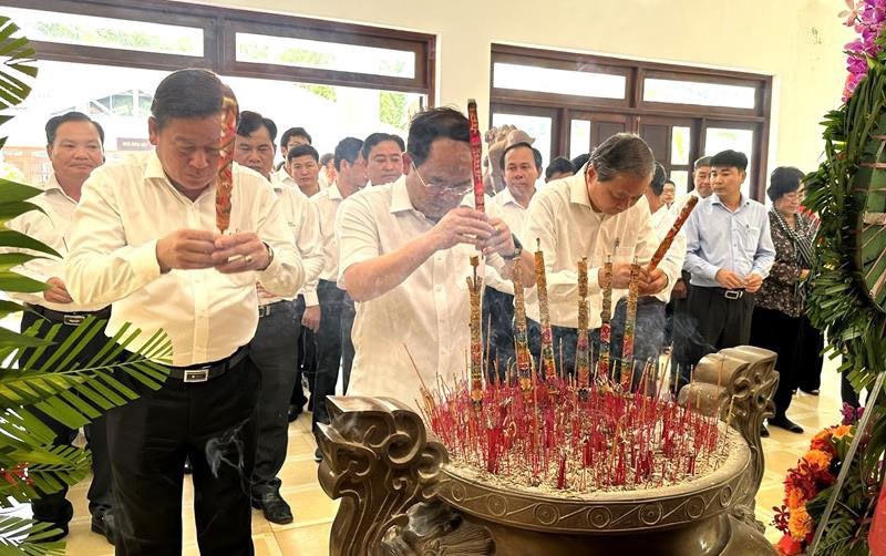 Ủy ban Kiểm tra Tỉnh ủy Đồng Nai về nguồn tại Khu di tích căn cứ Trung ương Cục miền Nam