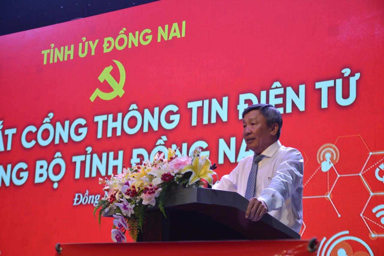 Ra mắt Cổng thông tin Đảng bộ tỉnh Đồng Nai