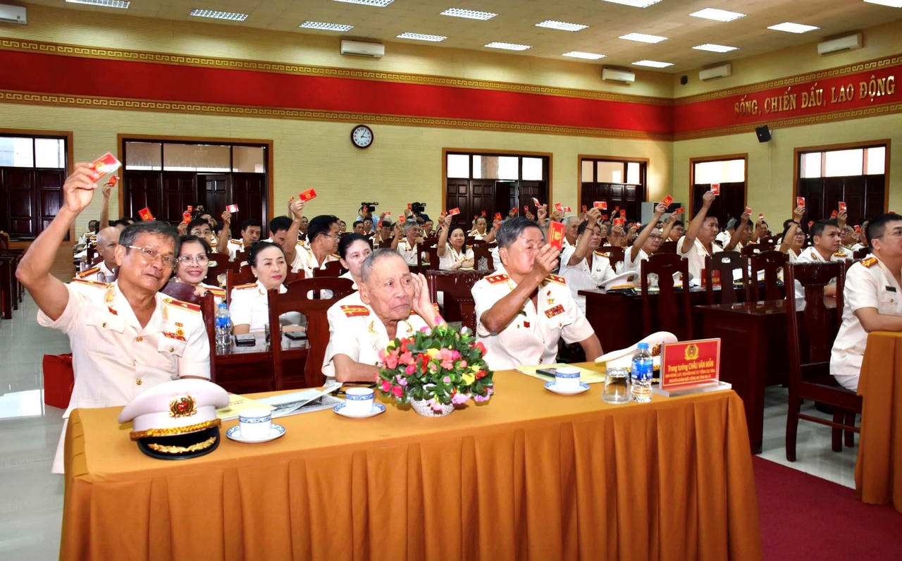 Địa phương đầu tiên của cả nước tổ chức đại hội thành lập Hội Cựu Công an nhân dân