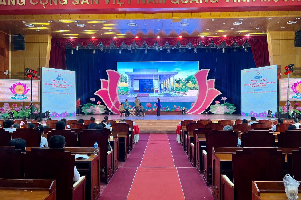 Khai mạc Hội thi Hòa giải viên giỏi toàn quốc lần thứ IV khu vực miền Nam