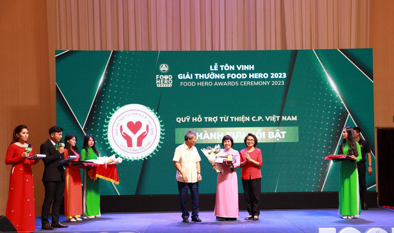 C.P. Việt Nam đồng hành cùng "Diễn đàn thực phẩm bền vững và Lễ tôn vinh các sáng kiến, nỗ lực phát triển thực phẩm bền vững"