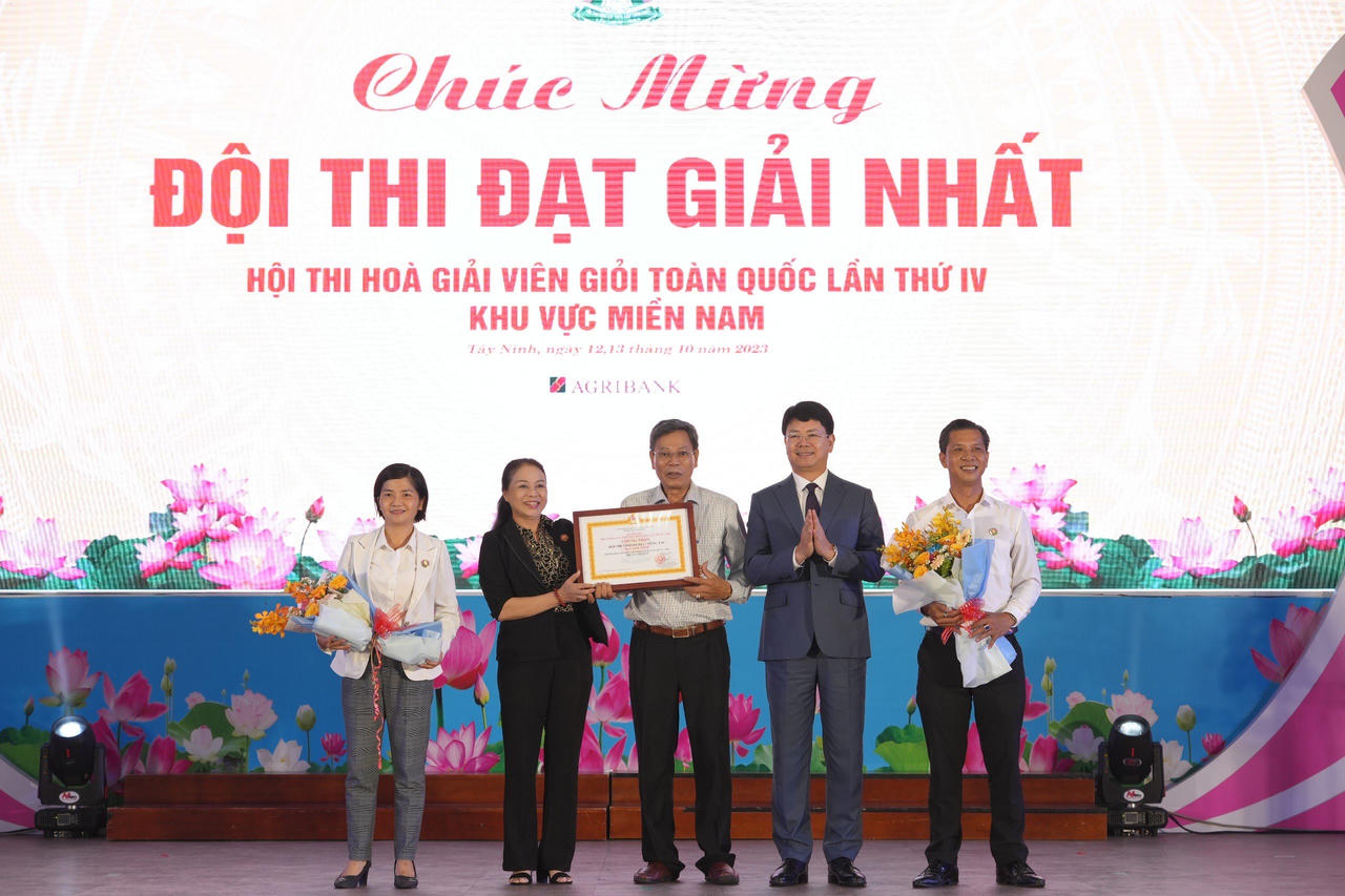 Năm đội thi Hòa giải viên giỏi khu vực miền Nam vào chung kết toàn quốc