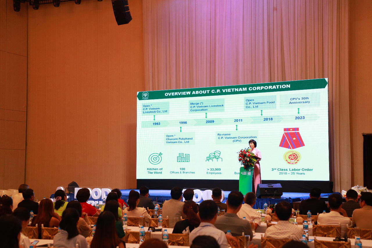 C.P. Việt Nam đồng hành cùng "Diễn đàn thực phẩm bền vững và Lễ tôn vinh các sáng kiến, nỗ lực phát triển thực phẩm bền vững"