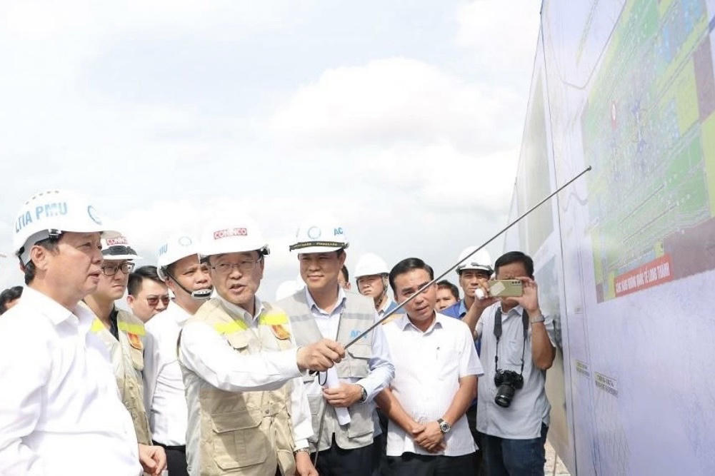 Phó Thủ tướng Trần Hồng Hà kiểm tra tiến độ dự án Sân bay Long Thành