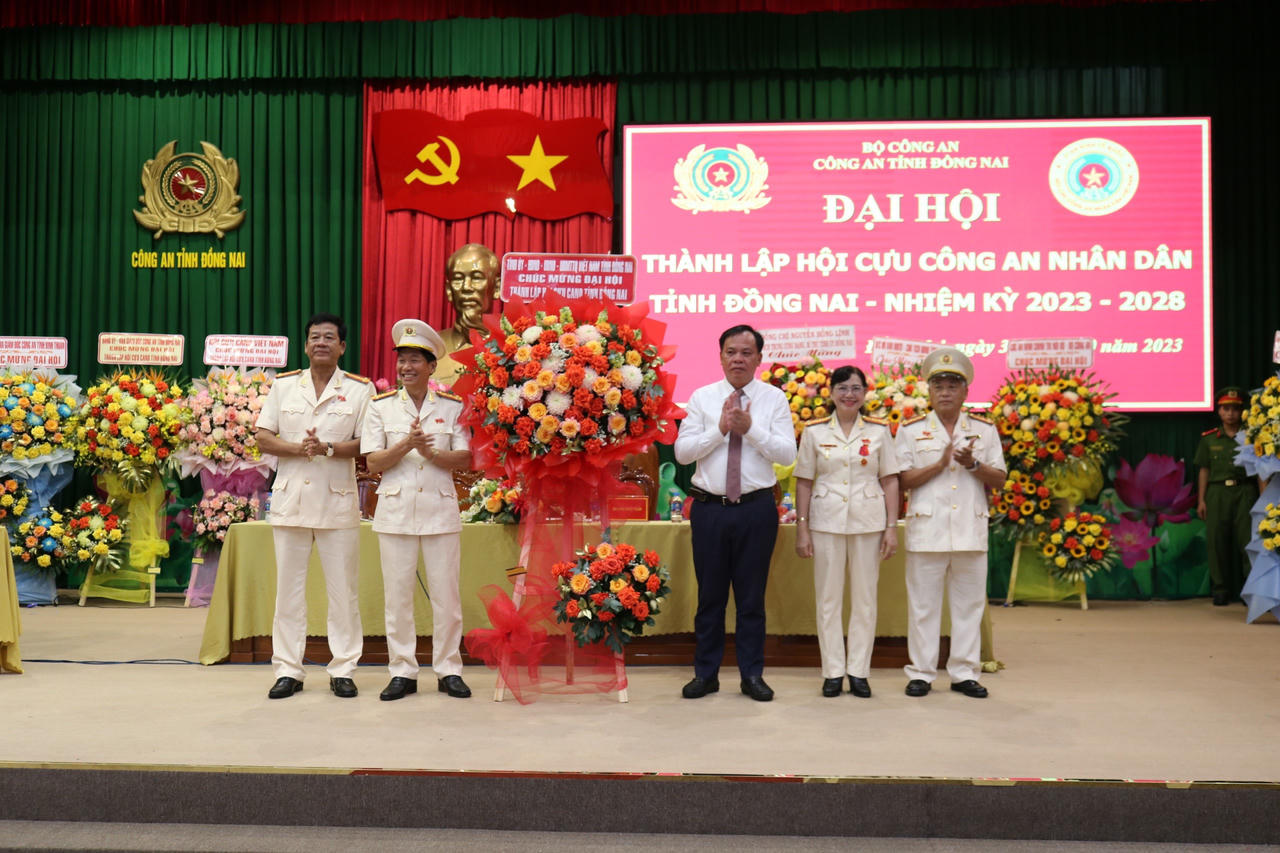 Ra mắt Hội cựu Công an nhân dân tỉnh Đồng Nai