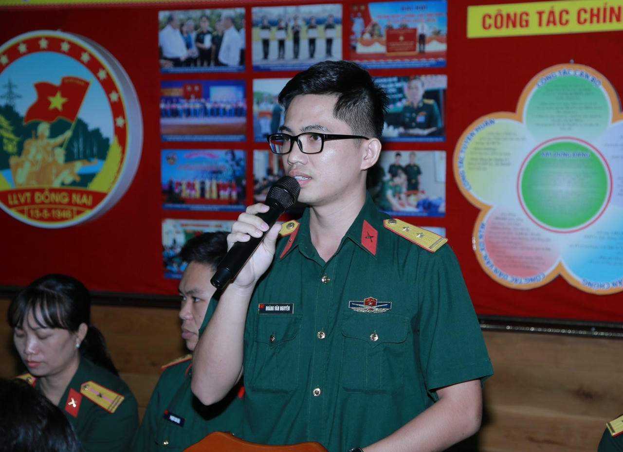 Bộ CHQS tỉnh Đồng Nai: Tọa đàm nâng cao chất lượng hoàn thành chức trách, nhiệm vụ