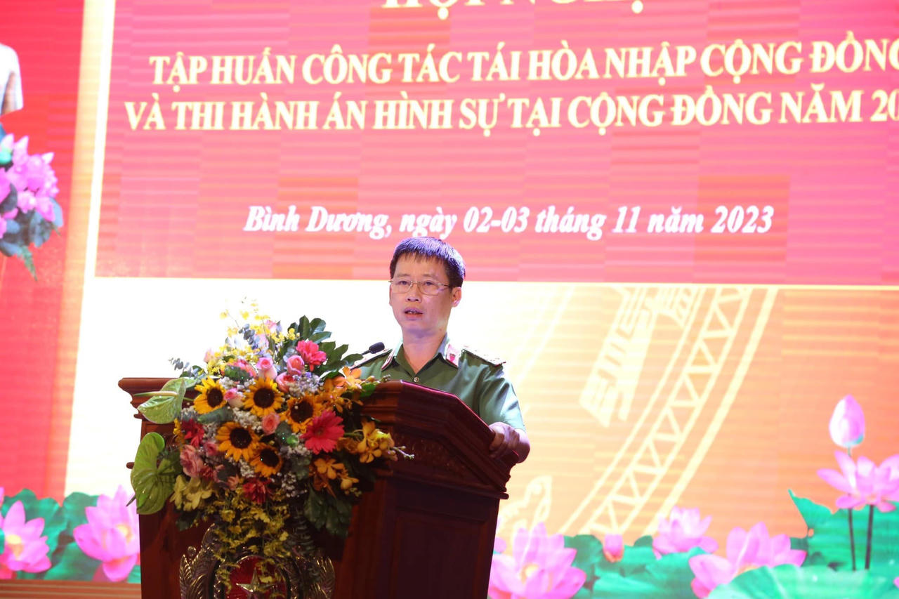 Công an Bình Dương tập huấn nâng cao nghiệp vụ thi hành án hình sự tại cộng đồng