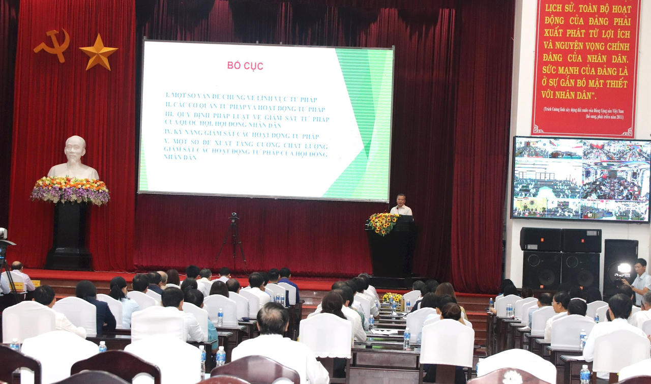 Bình Thuận tập huấn bồi dưỡng kiến thức, kỹ năng hoạt động cho đại biểu HĐND