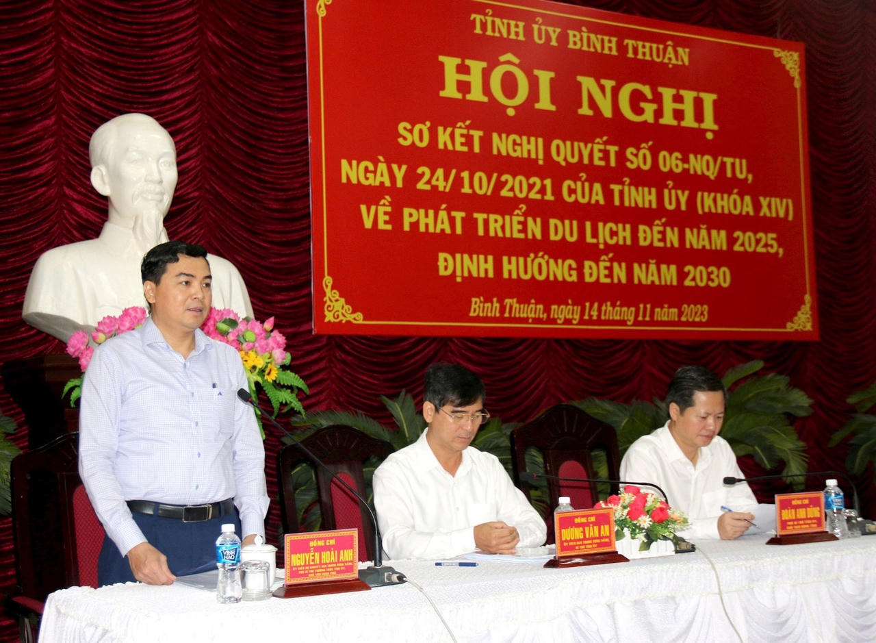 Bình Thuận định hướng du lịch là ngành kinh tế mũi nhọn trong 3 trụ cột kinh tế của tỉnh