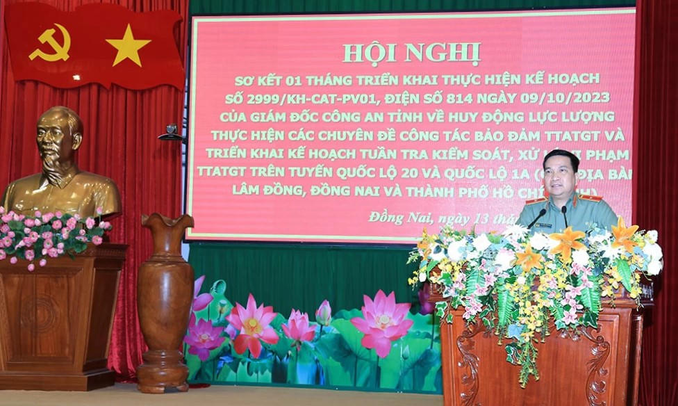 Công an tỉnh Đồng Nai lập 16 tổ công tác tuần tra, xử lý vi phạm giao thông