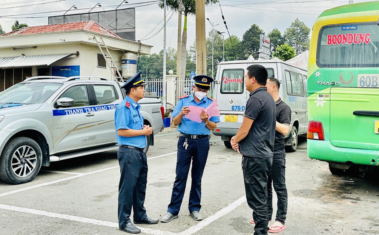 Đồng Nai: Ra quân tổng kiểm tra xe khách