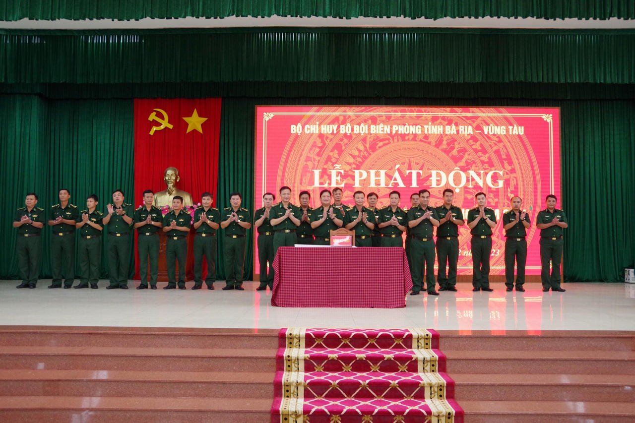 Bộ đội Biên phòng tỉnh Bà Rịa - Vũng Tàu phát động phong trào thi đua quyết thắng