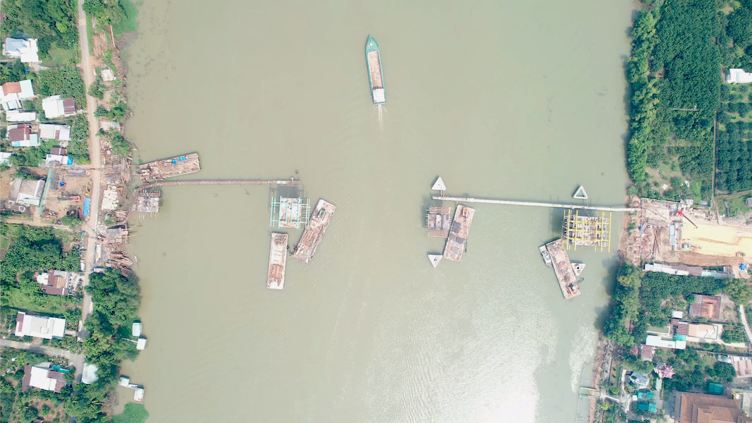 “Lộ diện” hình hài cầu Bạch Đằng 2 nối Bình Dương – Đồng Nai