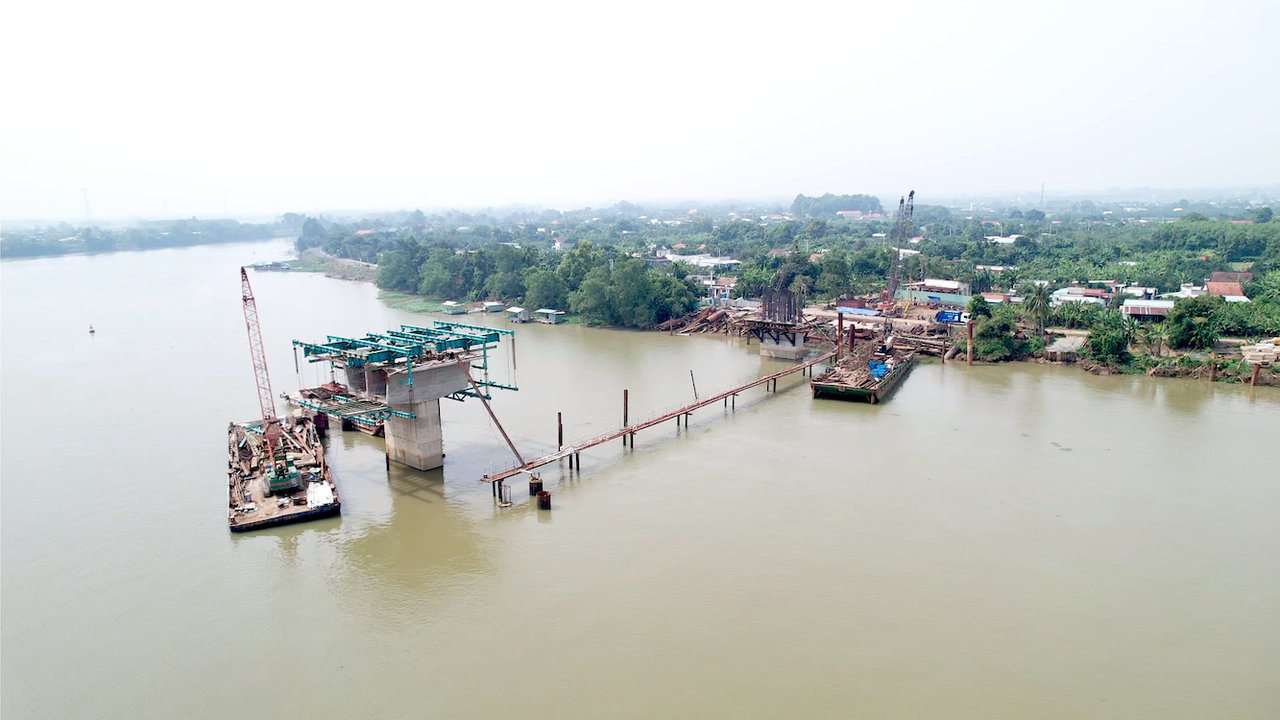 “Lộ diện” hình hài cầu Bạch Đằng 2 nối Bình Dương – Đồng Nai