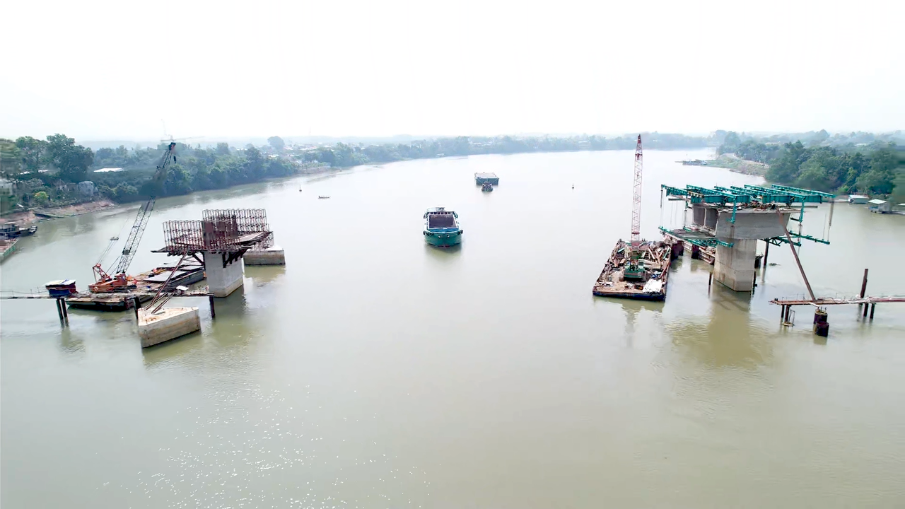 “Lộ diện” hình hài cầu Bạch Đằng 2 nối Bình Dương – Đồng Nai