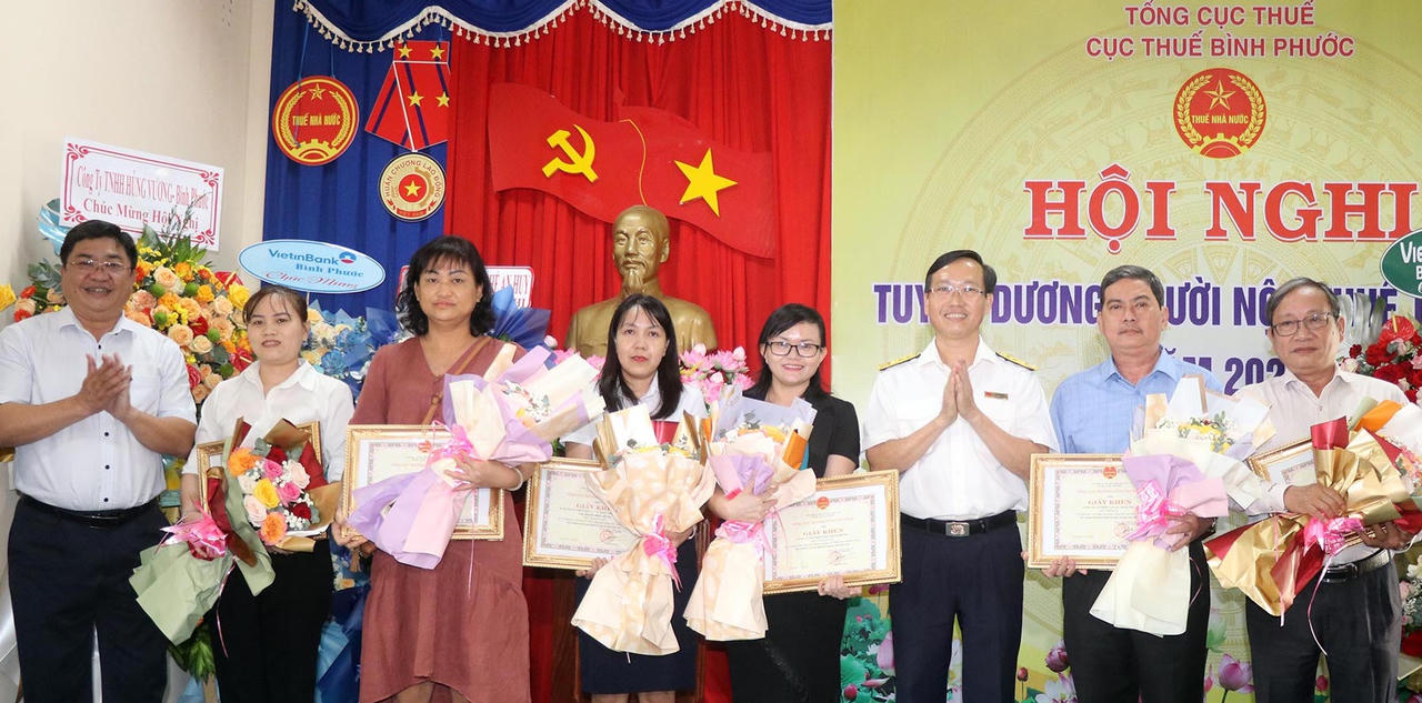 Cục Thuế tỉnh Bình Phước hoàn thành xuất sắc chỉ tiêu được giao