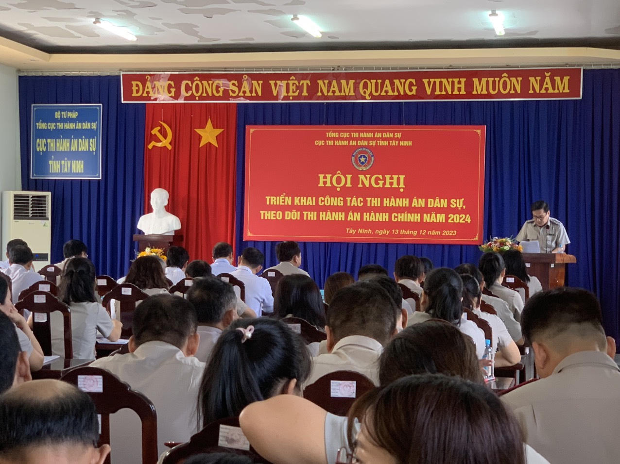 Công tác thi hành án dân sự Tây Ninh đạt được một số thành tích nổi bật