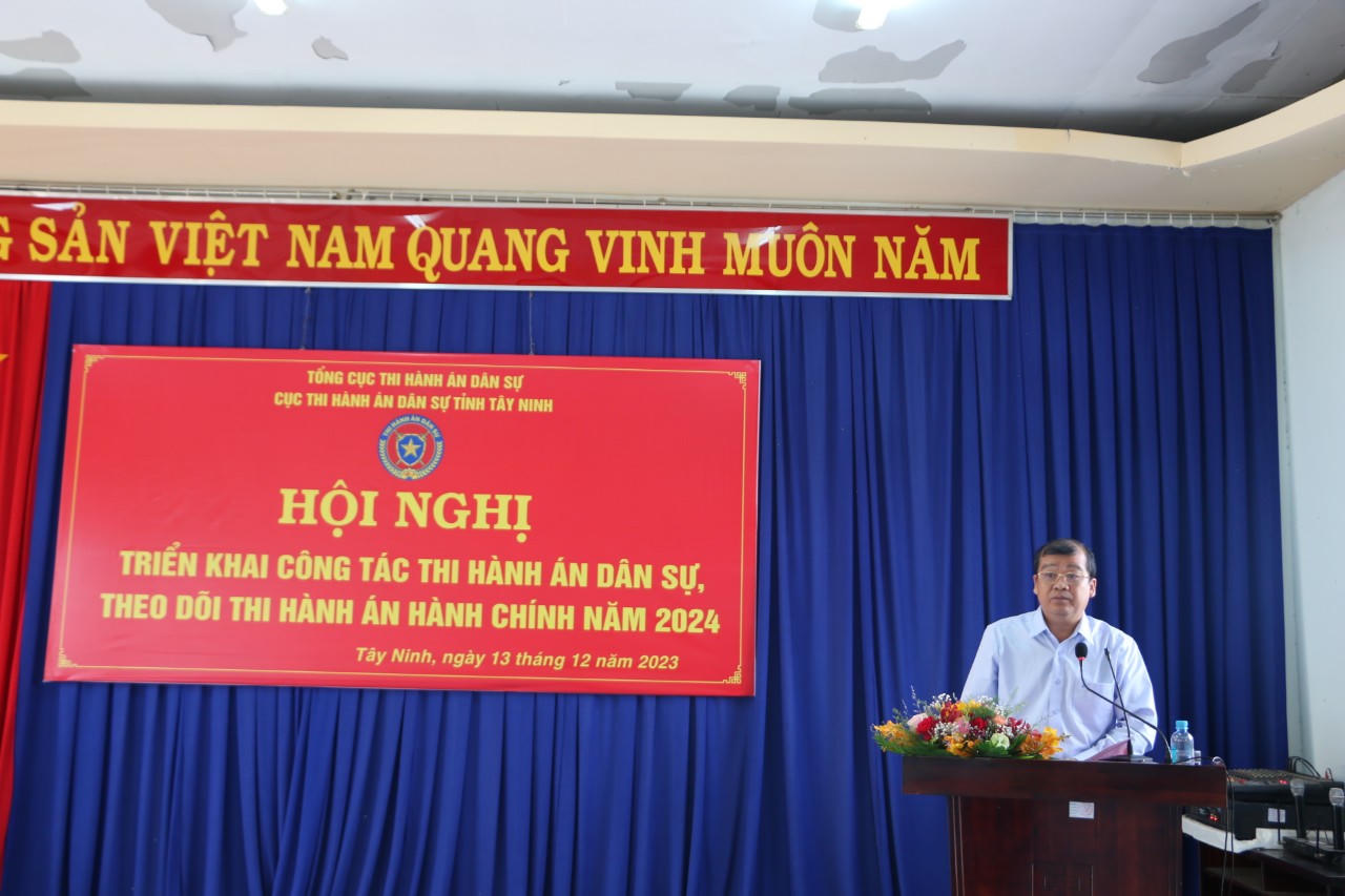 Công tác thi hành án dân sự Tây Ninh đạt được một số thành tích nổi bật
