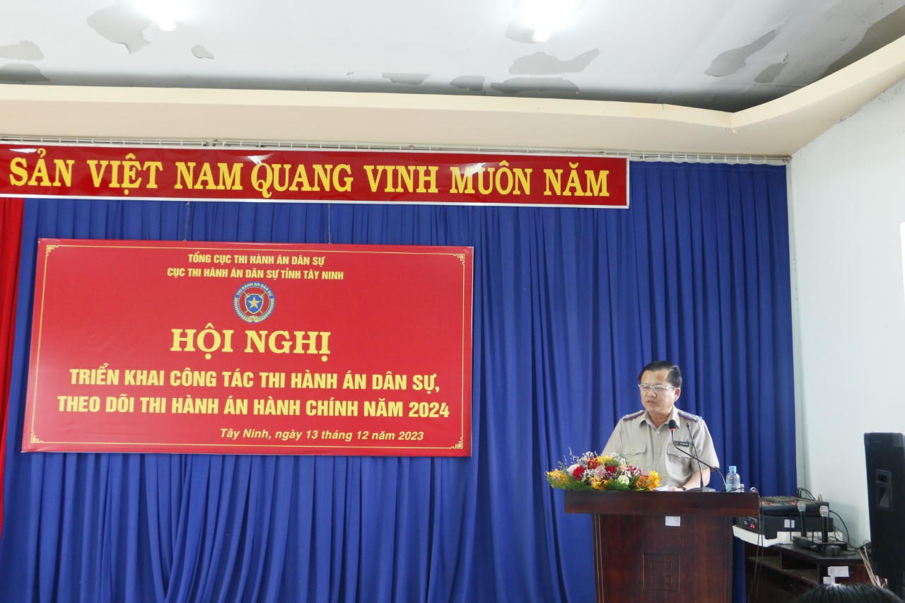 Công tác thi hành án dân sự Tây Ninh đạt được một số thành tích nổi bật