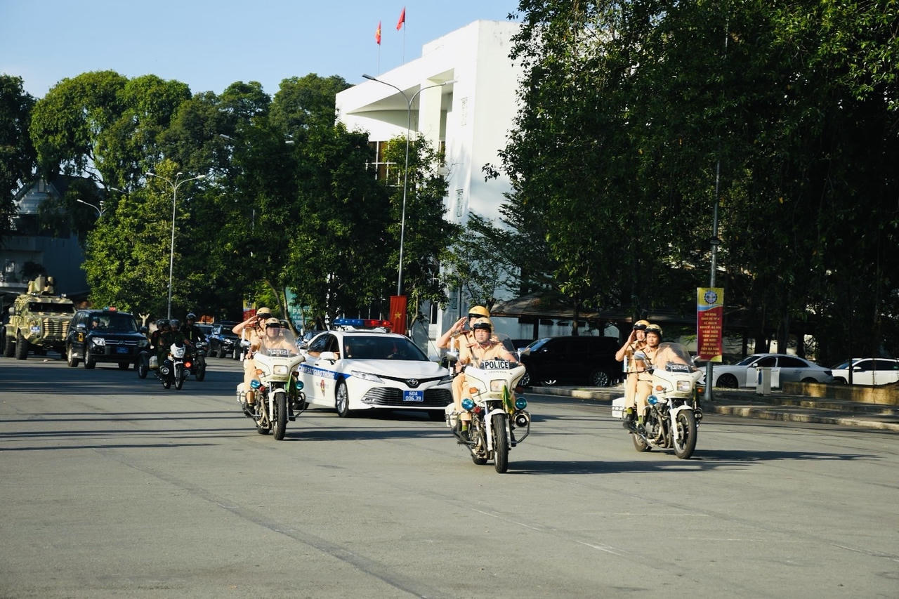 Công an tỉnh Đồng Nai ra quân thực hiện cao điểm trấn áp tội phạm dịp tết Nguyên Đán