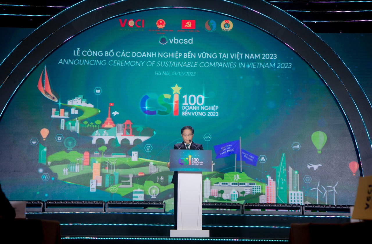 C.P. Việt Nam vào Top 100 doanh nghiệp bền vững trong lĩnh vực sản xuất năm 2023