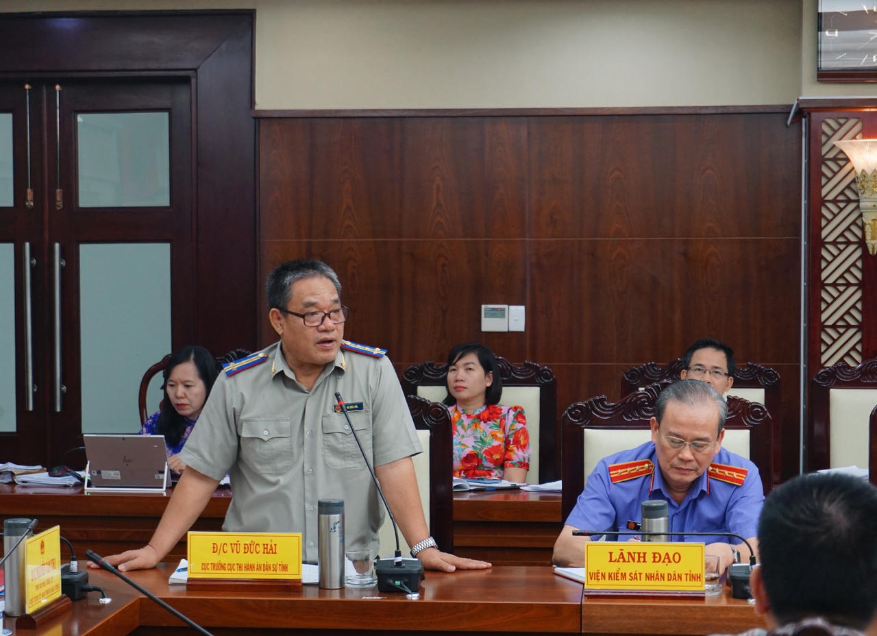 Bà Rịa – Vũng Tàu: Cố gắng đẩy nhanh tiến độ thi hành án 25 vụ việc còn tồn đọng