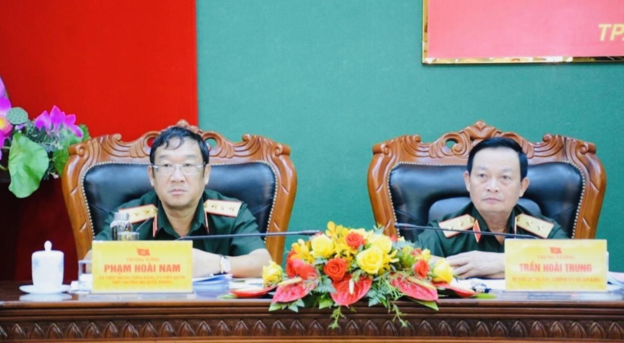 Đảng ủy Quân khu 7 tổ chức hội nghị phiên cuối năm 2023