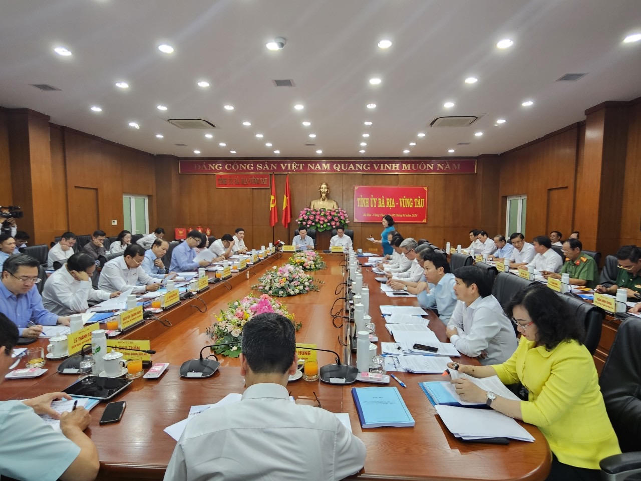 Chủ tịch Quốc hội làm việc với Tỉnh ủy Bà Rịa – Vũng Tàu