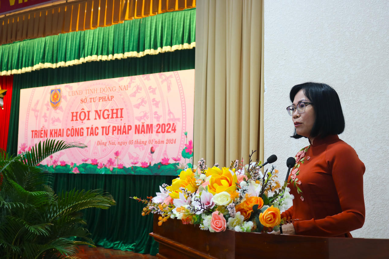 Sở Tư pháp Đồng Nai đẩy mạnh 6 nhiệm vụ trọng tâm