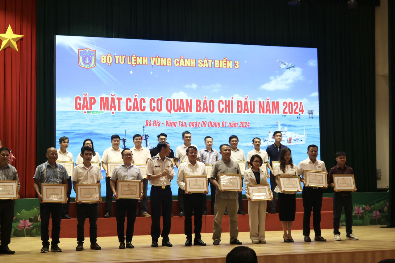 Bộ Tư lệnh Vùng Cảnh sát biển 3 hoàn thành tốt nhiệm vụ được giao