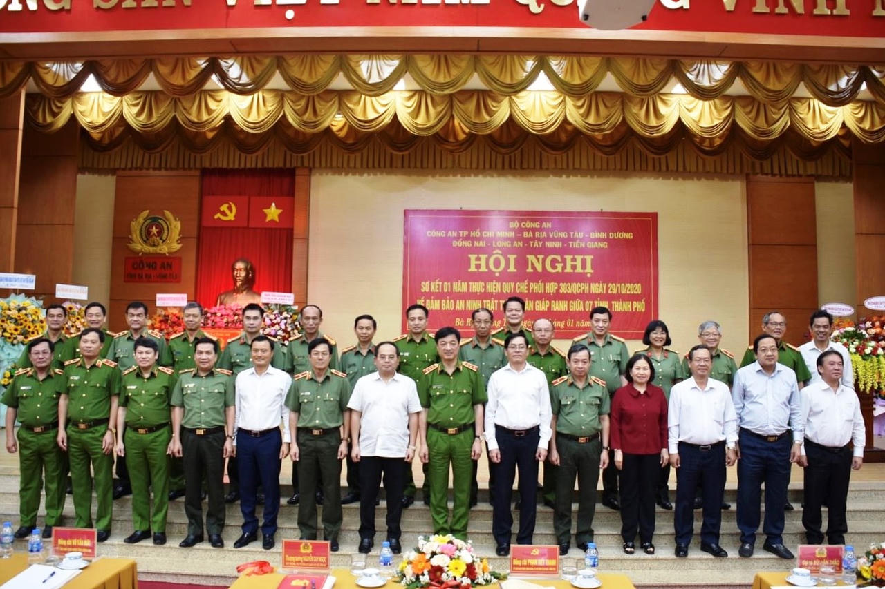 Công an 7 tỉnh, thành phố giáp ranh thực hiện hiệu quả công tác phối hợp