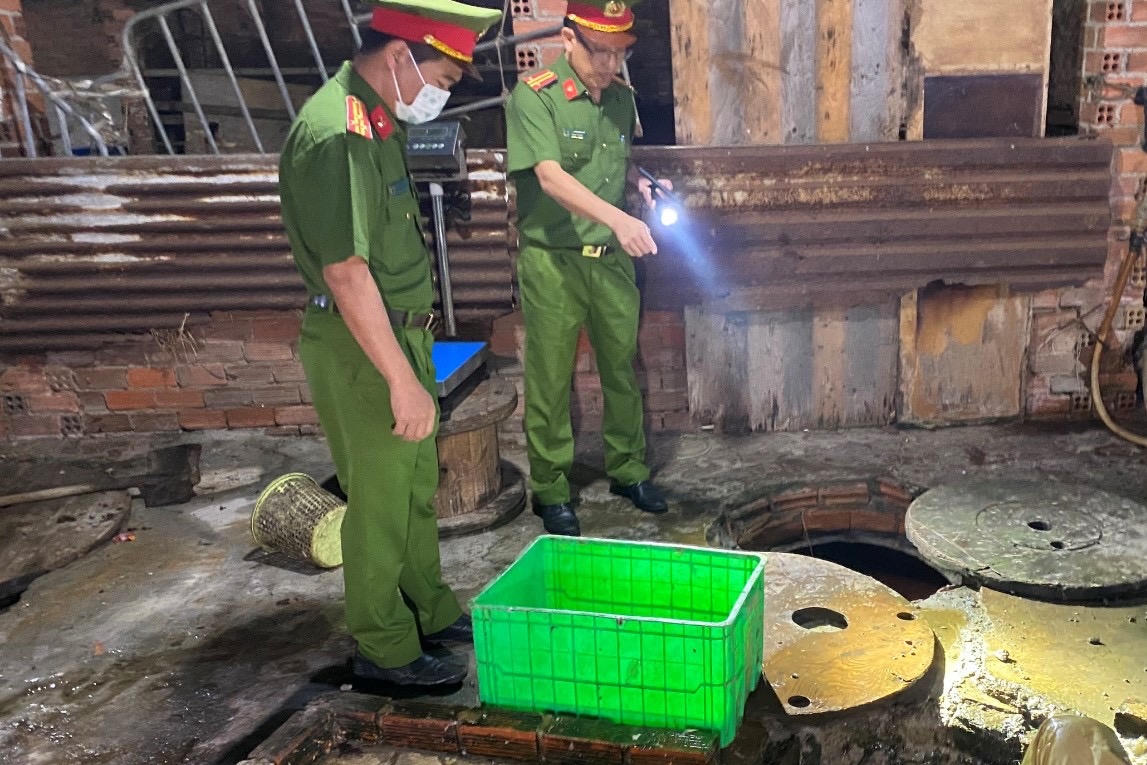 Bà Rịa - Vũng Tàu: Phát hiện cơ sở giết mổ gia súc xả nước thải chưa qua xử lý ra môi trường