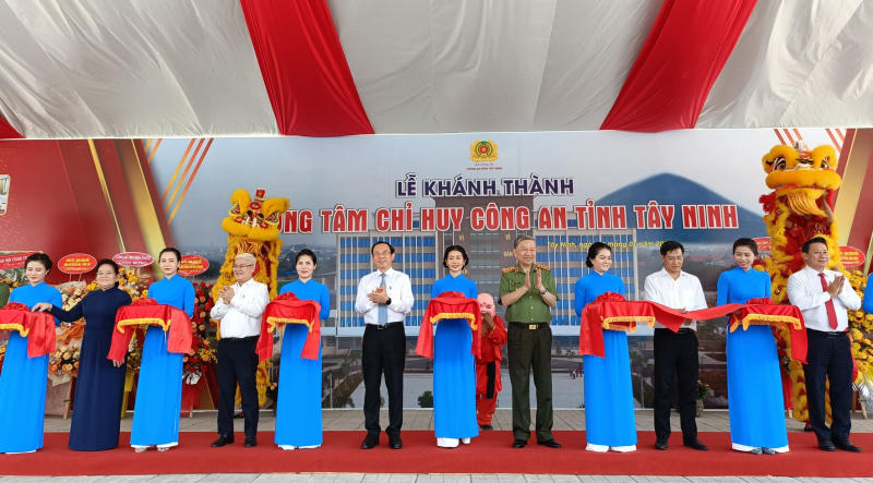 Khánh thành Trung tâm chỉ huy Công an tỉnh Tây Ninh