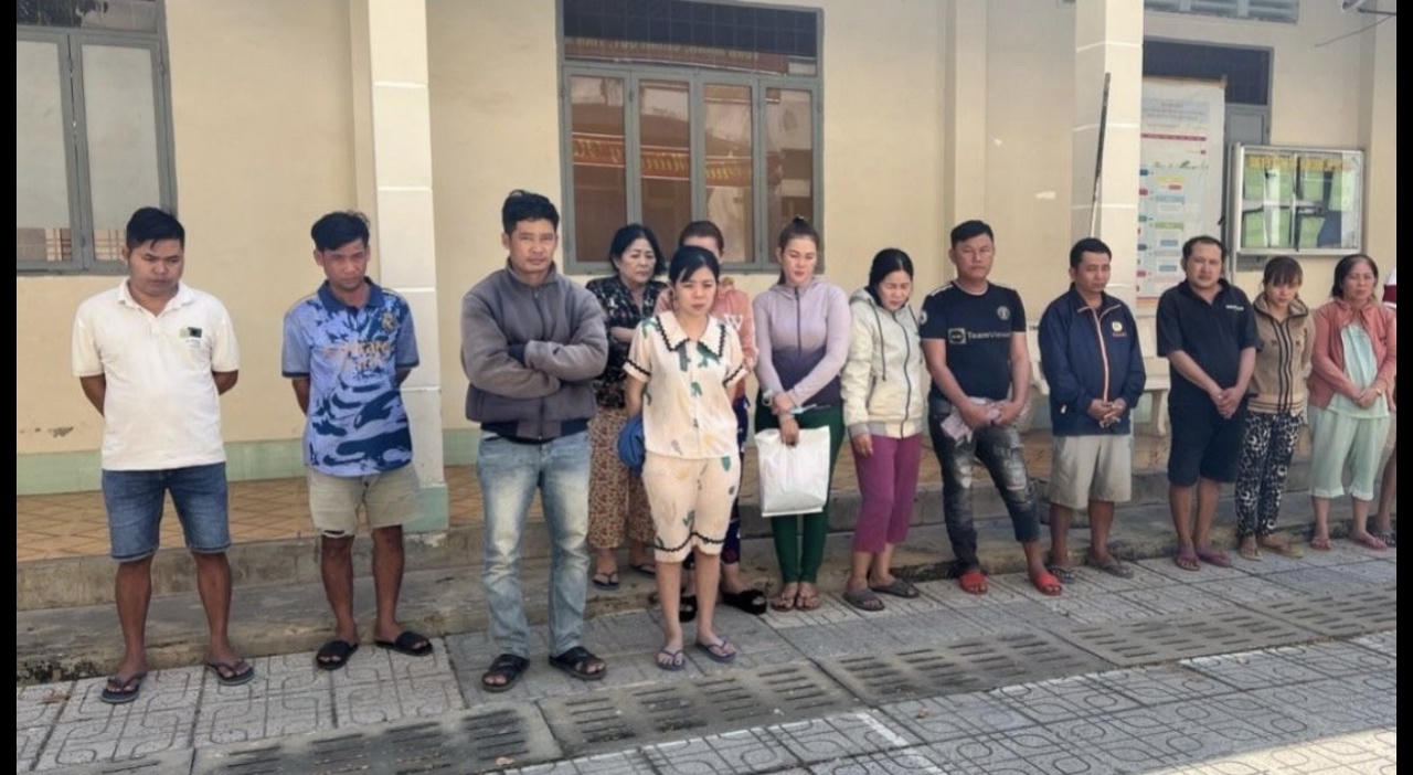 Triệt phá một sòng bạc ở vùng biên giới