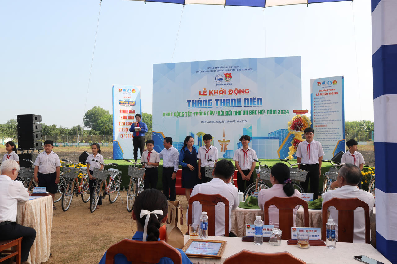 Bình Dương tổ chức Lễ khởi động Tháng thanh niên năm 2024