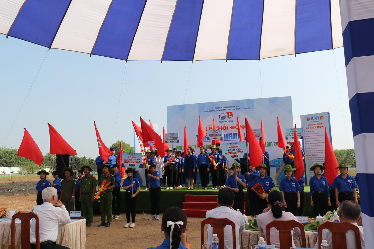 Bình Dương tổ chức Lễ khởi động Tháng thanh niên năm 2024