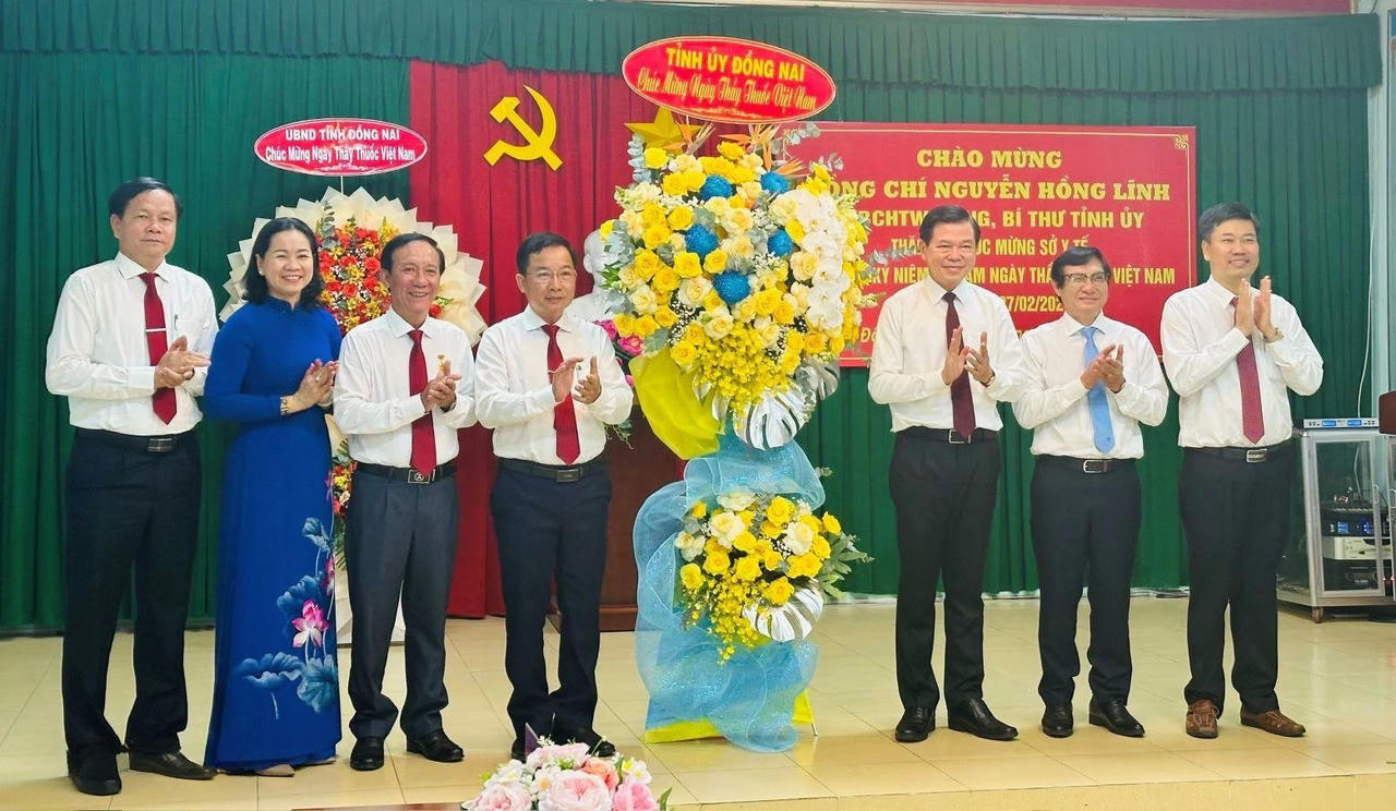 Bí thư Tỉnh uỷ Đồng Nai chúc mừng 69 năm ngày Thầy thuốc Việt Nam