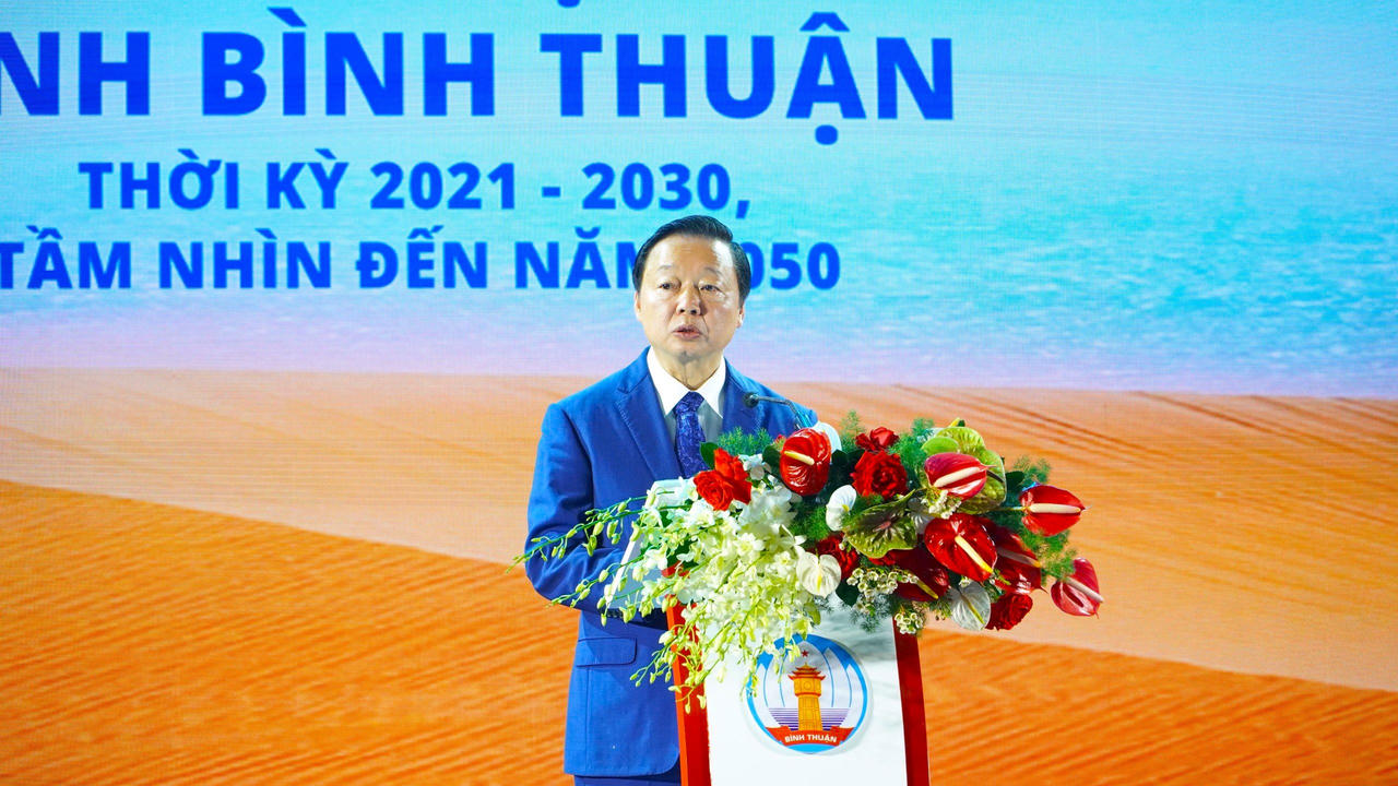 Công bố Quy hoạch tỉnh Bình Thuận đến năm 2050