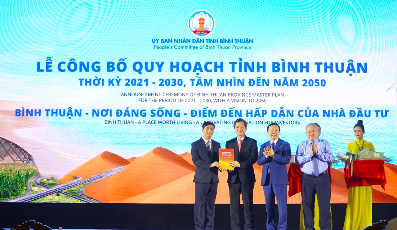 Công bố Quy hoạch tỉnh Bình Thuận đến năm 2050