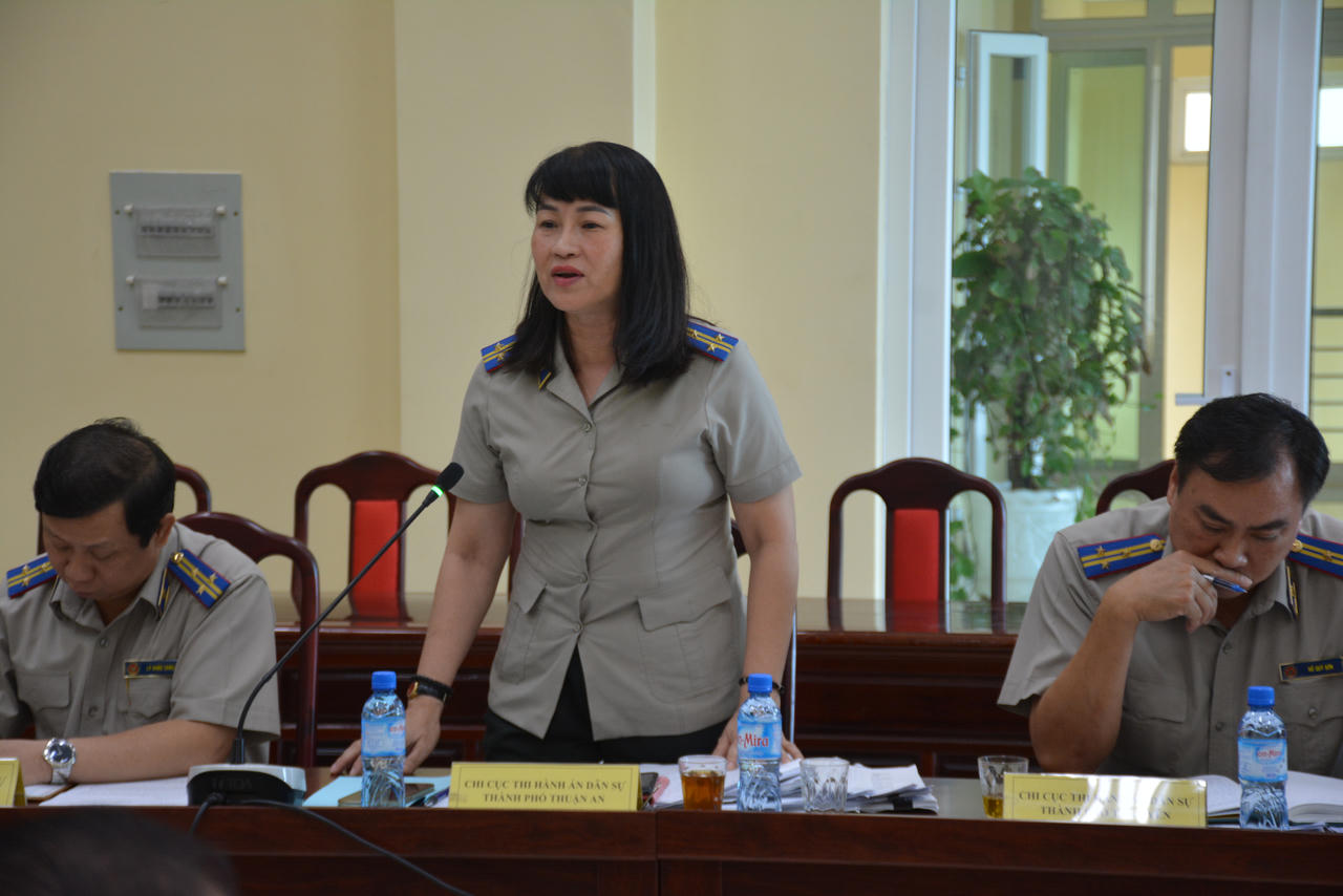 Bình Dương là điểm sáng trong công tác thi hành án dân sự 