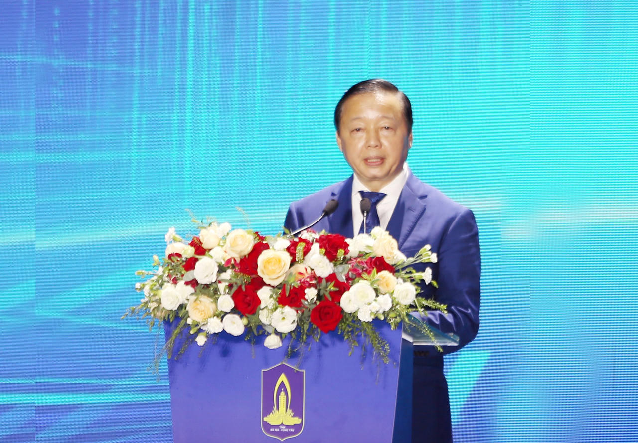 Phó Thủ tướng Chính phủ Trần Hồng Hà tham dự hội nghị Triển khai Quy hoạch tỉnh Bà Rịa - Vũng Tàu