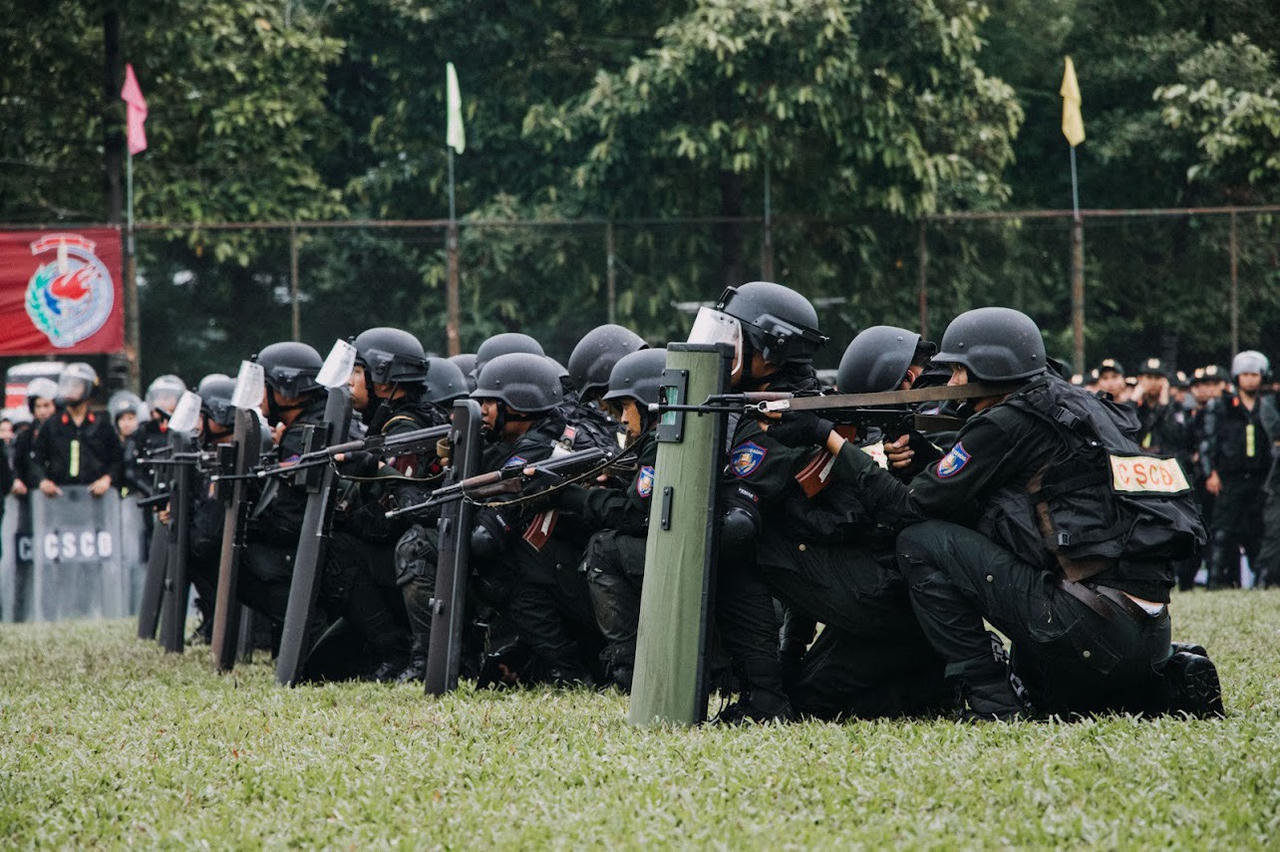 Trung đoàn CSCĐ Công an TP HCM xứng đáng là 'Quả đấm thép'